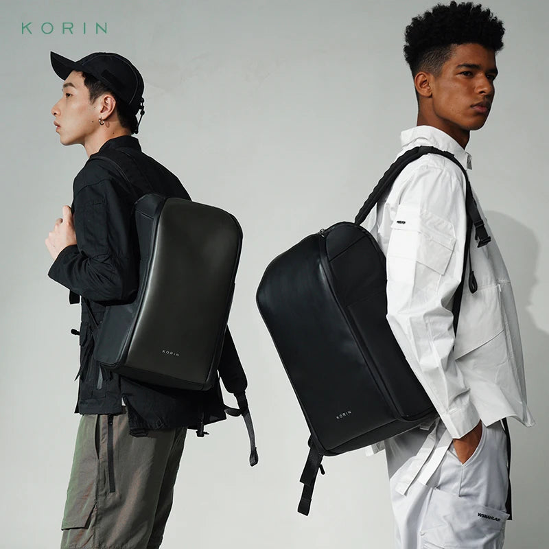 Korin FlipPack 180° Foldable Anti-Theft Laptop Backpack — 16 in, Water-Resistant