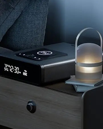 Biometric Pistol Safe — Fingerprint + PIN Access, 12-Hour Clock Display, Wireless Connectivity