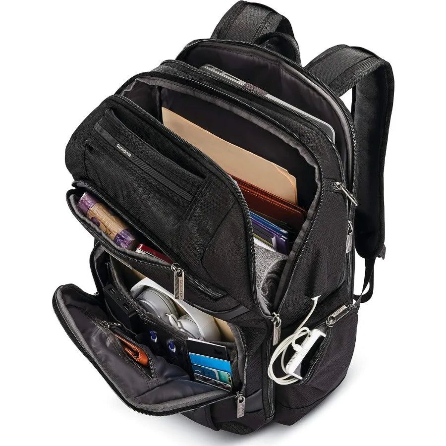 Samsonite Tectonic Lifestyle Sweetwater Business Backpack — Black, Fits 15.6" Laptop