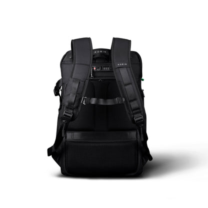 Korin Anti-theft InstaPack  with Box Men Photography Backpack for Camera &16 inch Laptop Waterproof Rain Cover/USB-C Charging