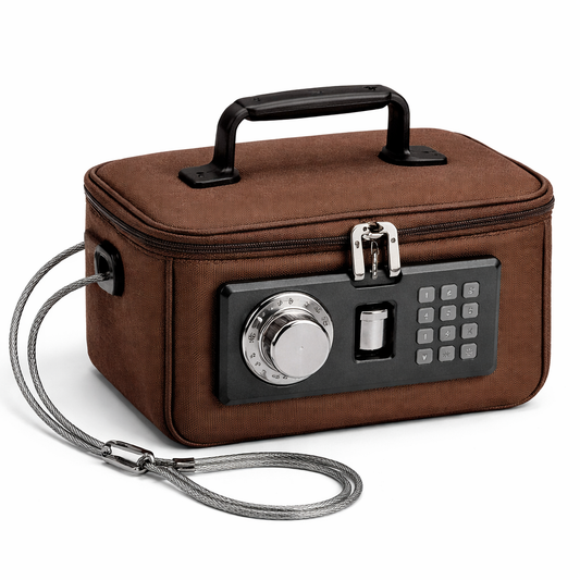 TitanVault TriSecure Biometric Travel Safe