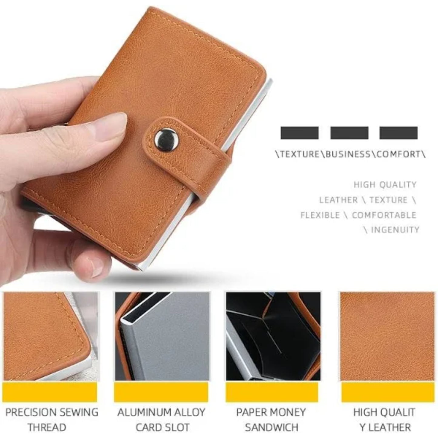 EliteSnap RFID Smart Wallet