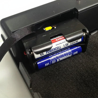 *2023 Electron Password Safe Box Solid Portable Password Fingerprint Pistol Safe Car Office Anti-Theft All-Steel Mini Fuse box