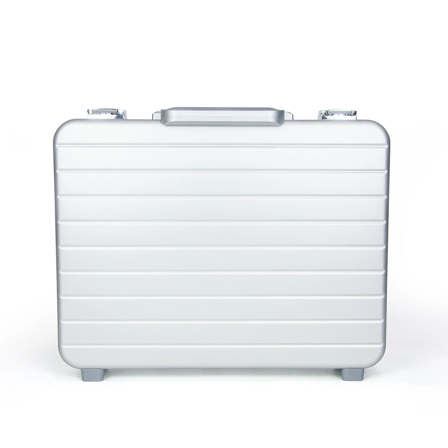 Portable Full Aluminum Travel Jewelry Boxes Safely Locked Carrying Cases Elegant Briefcase Style for Beauty & Jewelry Storage