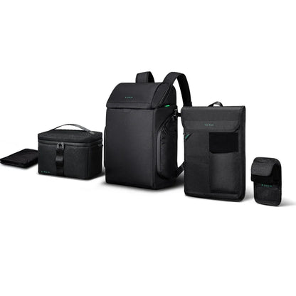 Korin Anti-theft InstaPack  with Box Men Photography Backpack for Camera &16 inch Laptop Waterproof Rain Cover/USB-C Charging