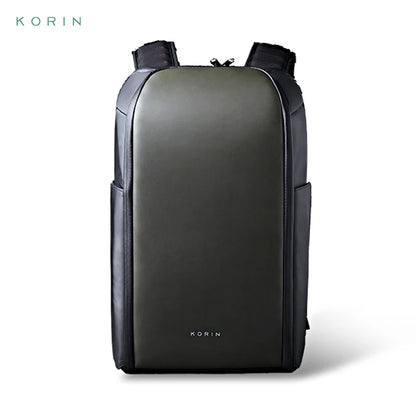 Korin FlipPack 180° Foldable Anti-Theft Laptop Backpack — 16 in, Water-Resistant